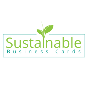 sustainable business cards logo