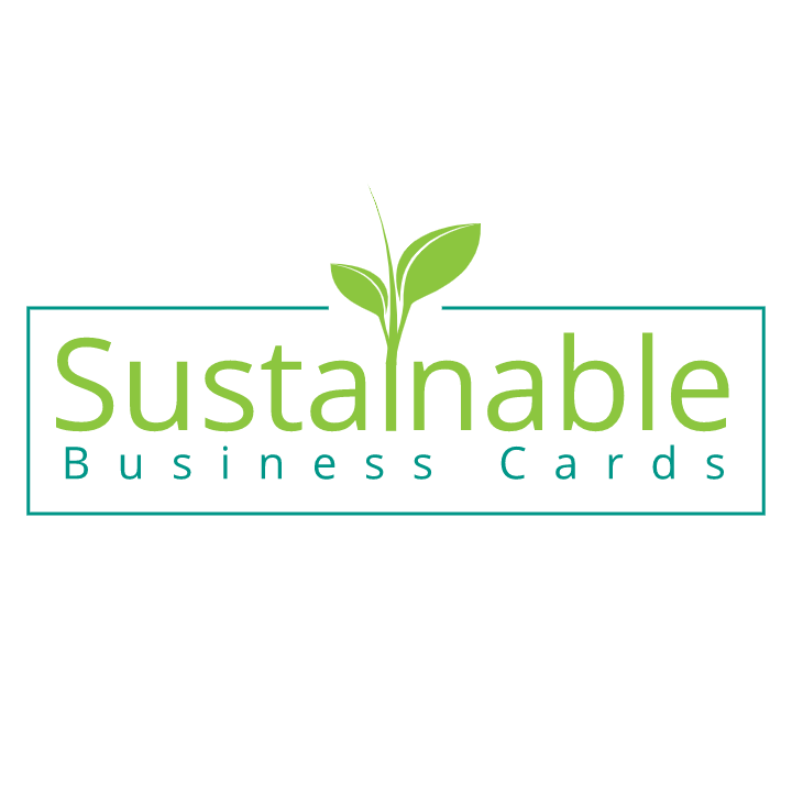sustainable business cards logo