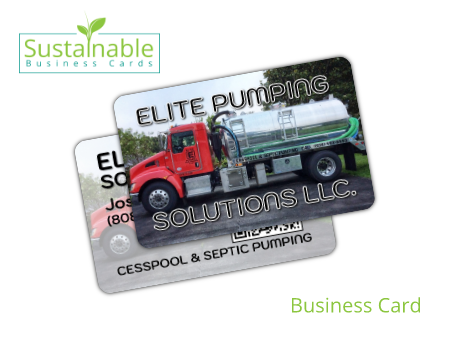 Elite Pumping Solutions LLC Example business card design
